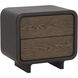 Koa 26 X 24 inch Charcoal Nightstand